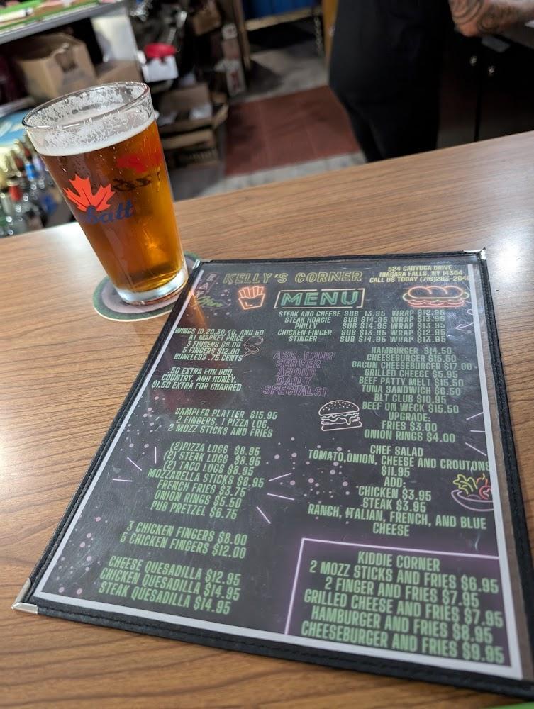 Kelly's Corner Menu image 1